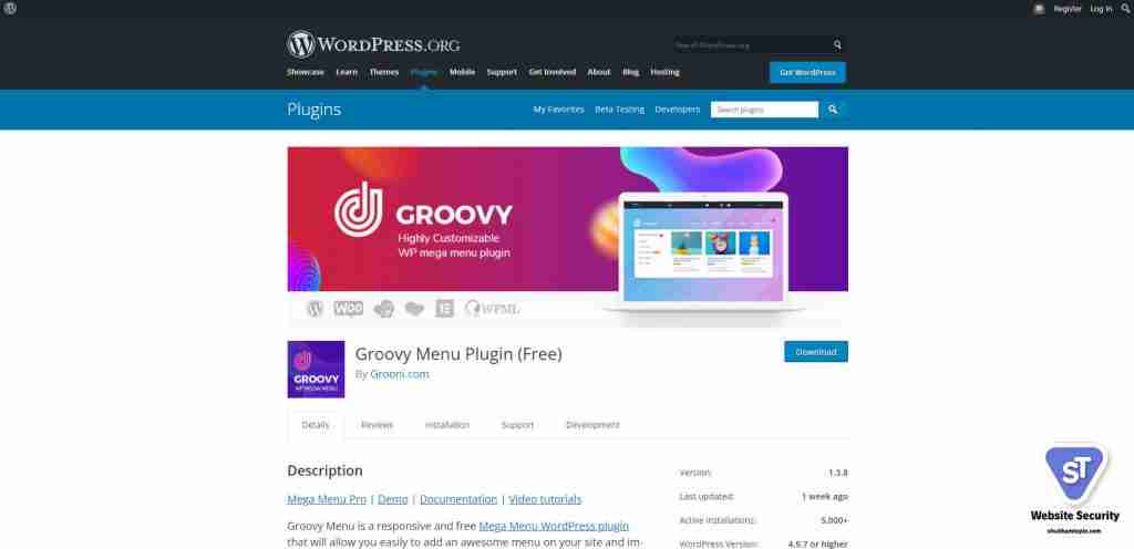 WordPress Menu Plugin 