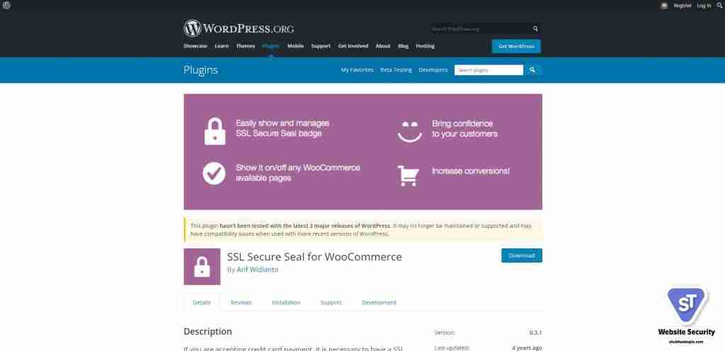 SSL Secure Seal for Woocommerce