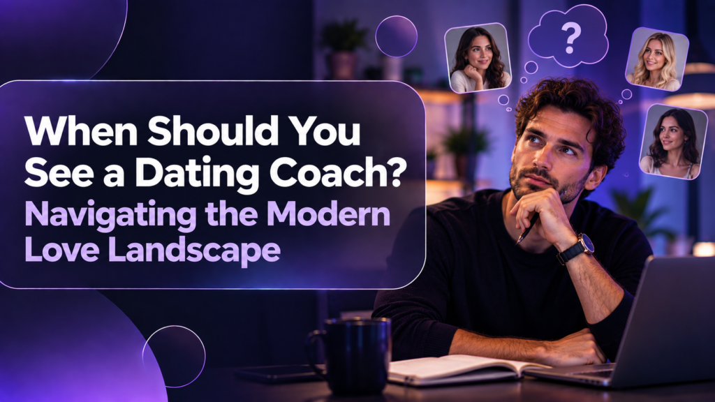 When Should You See a Dating Coach? Navigating the Modern Love Landscape