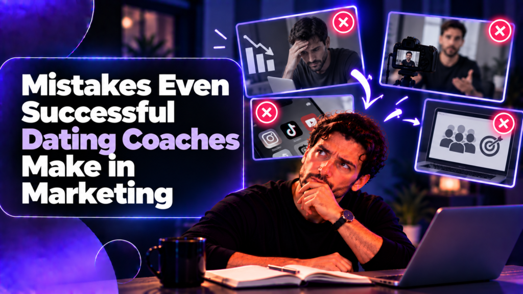 Mistakes Even Successful Dating Coaches Make in Marketing