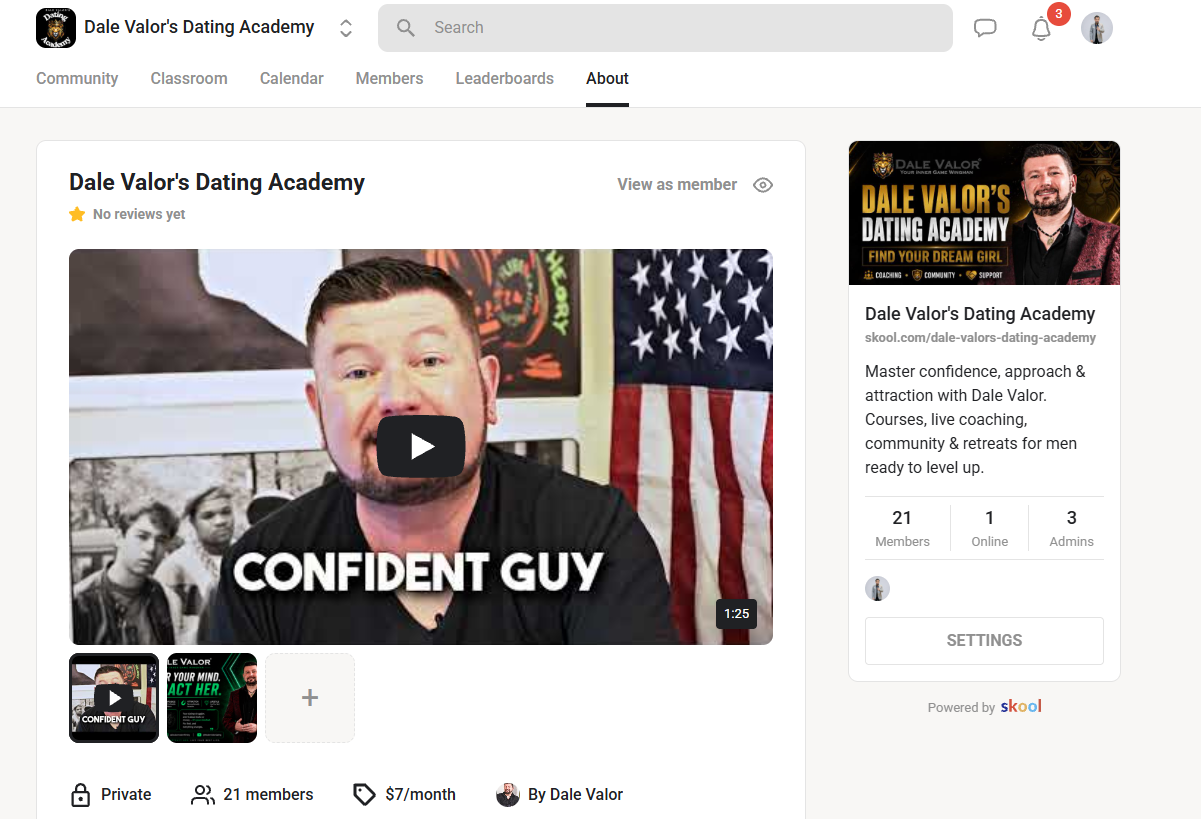 Dale Valor Skool academy