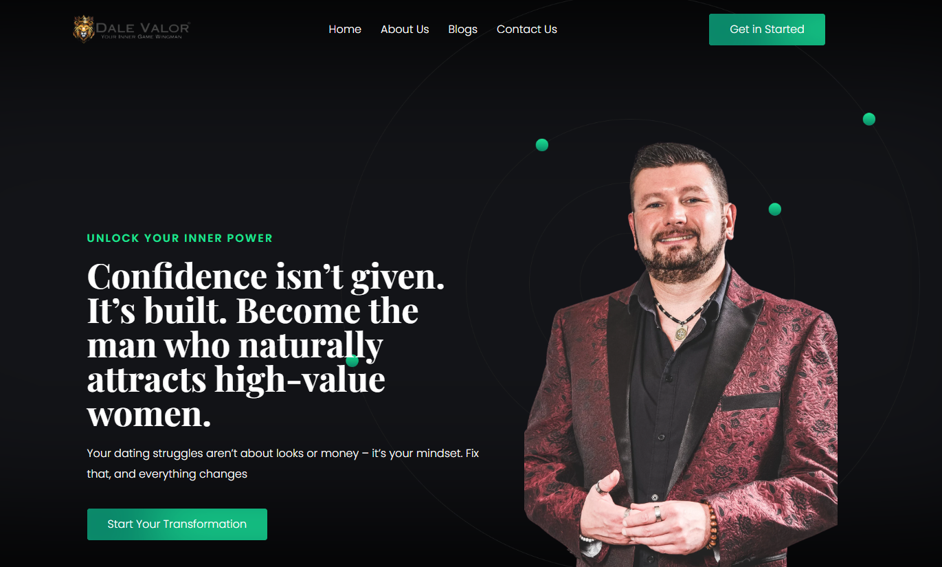 Dale Valor website