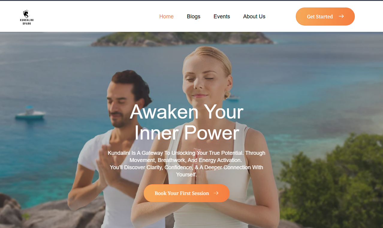 Kundalini Spark website