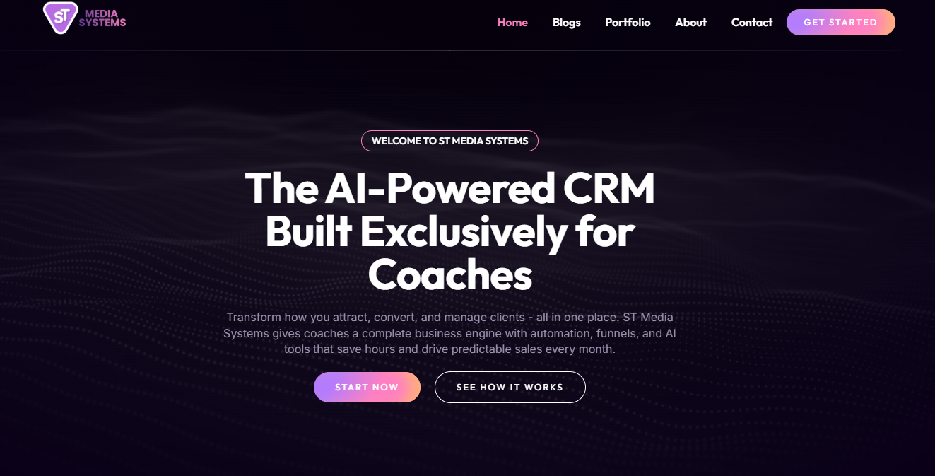 ST Media Systems website